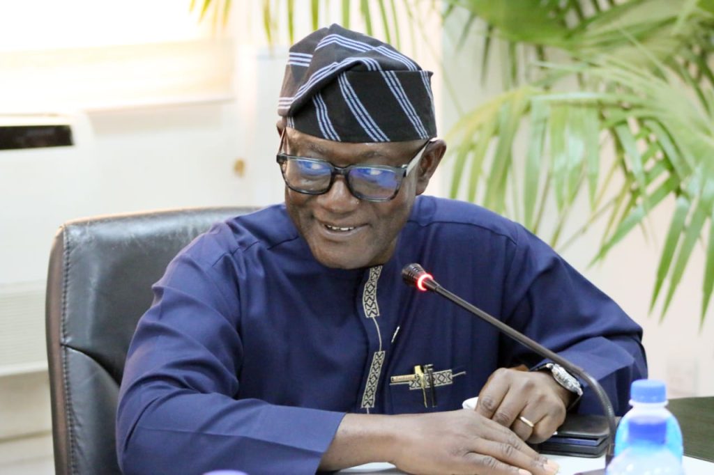 The retiree, Arc Fanya James Gamde.